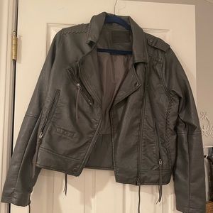 Blank NYC faux leather jacket